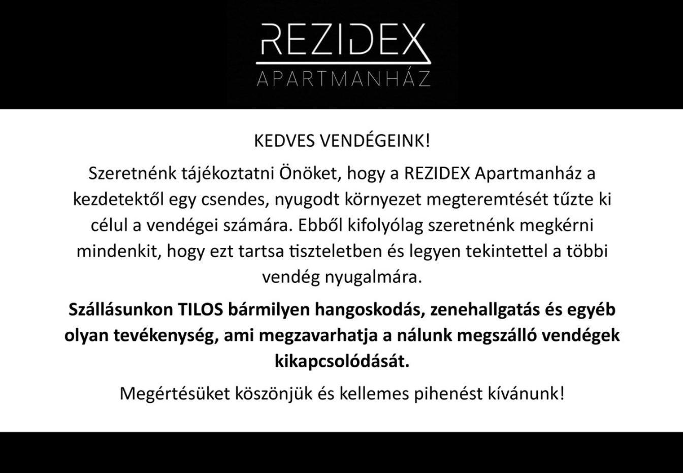 Rezidex Apartmanhaz 塞格德 外观 照片